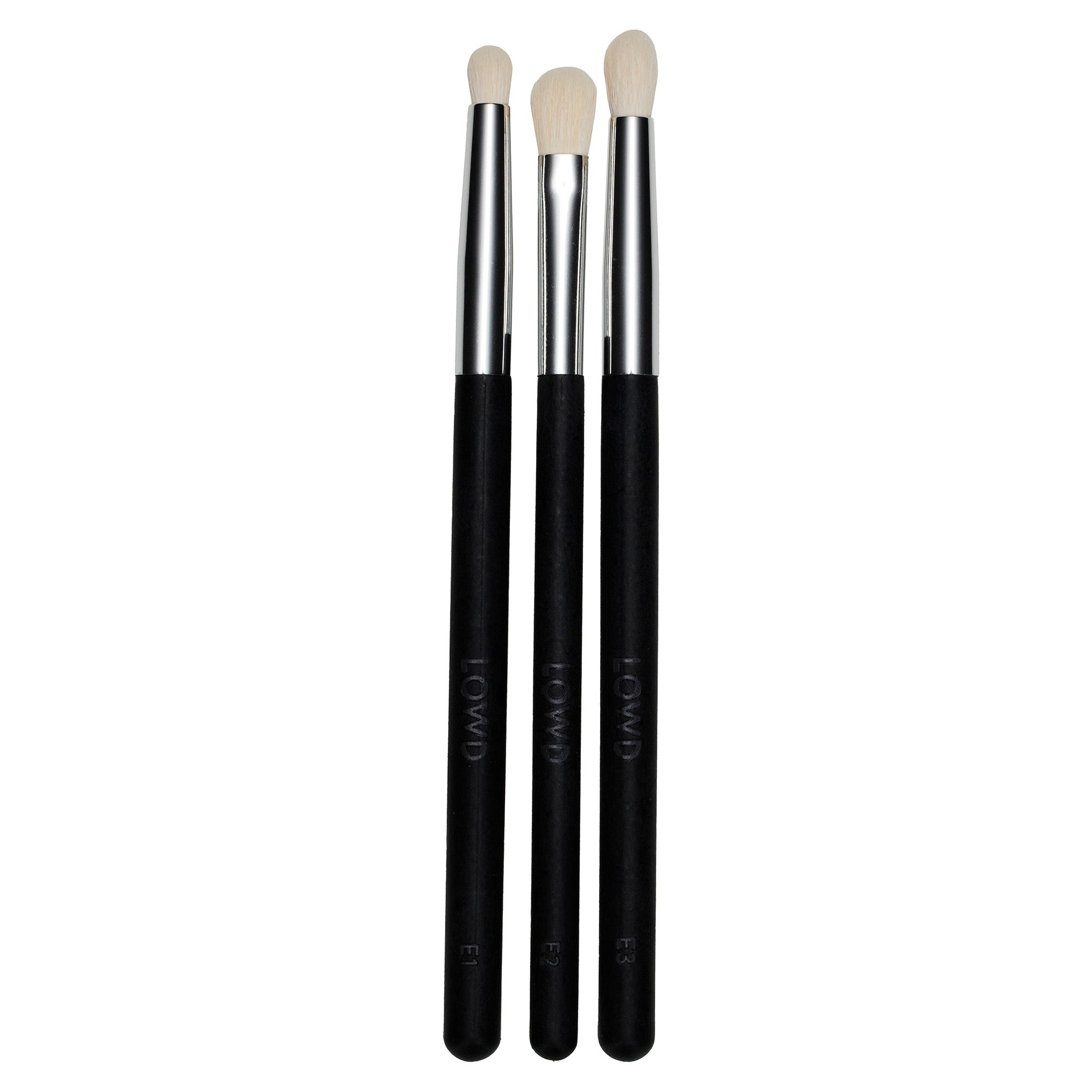 LOWD Cosmetics Eyeshadow Brushes